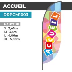 Drapeau ACCUEIL
