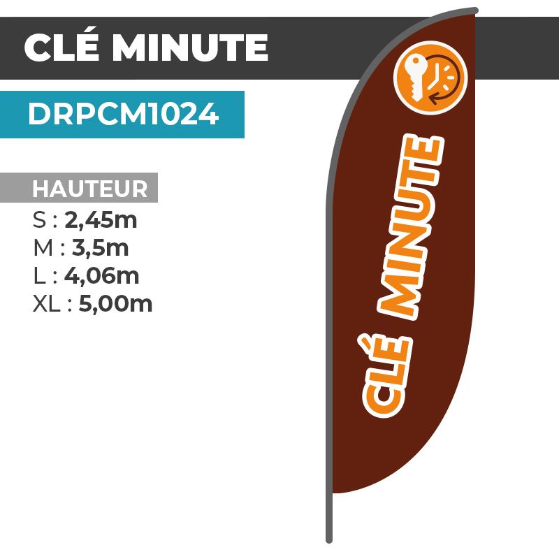 Drapeau CLÉ MINUTE