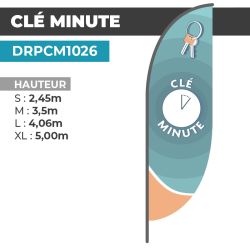 Drapeau CLÉ MINUTE