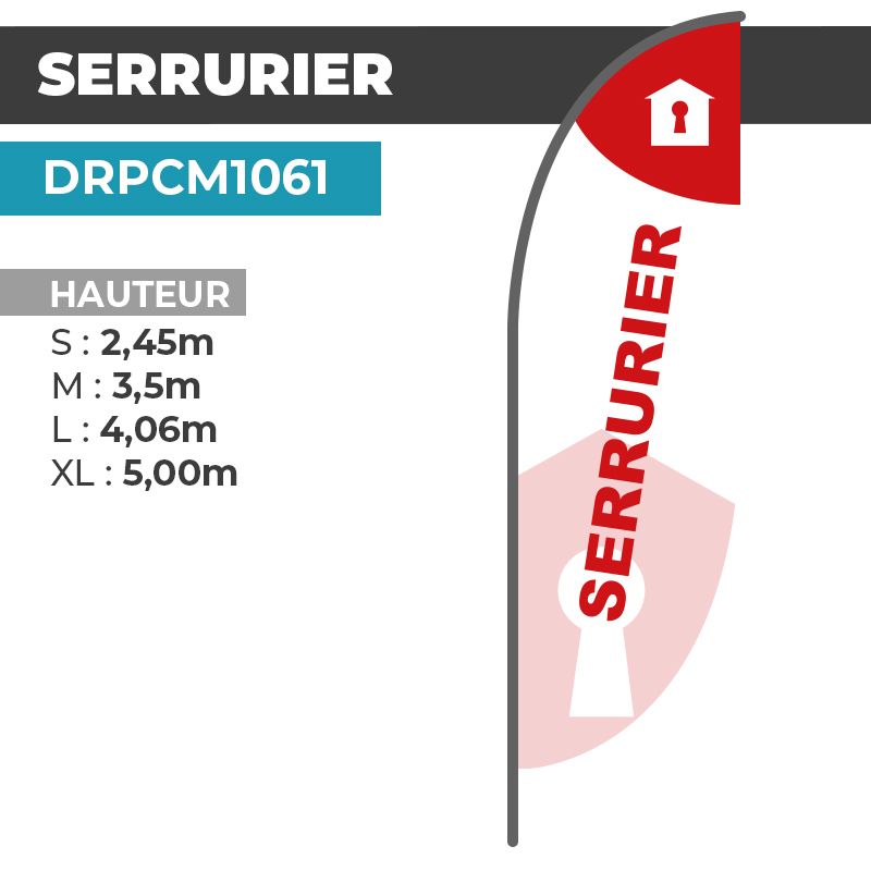 Drapeau SERRURIER