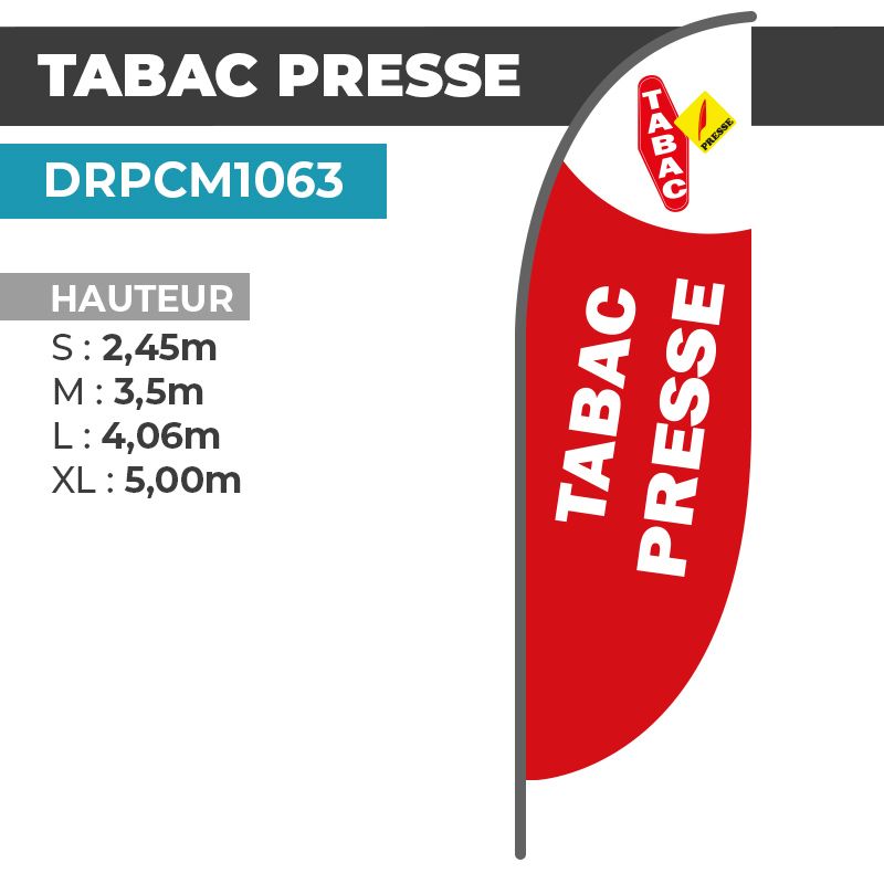 Drapeau TABAC PRESSE