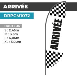 Drapeau ARRIVÉE