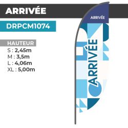 Drapeau ARRIVÉE