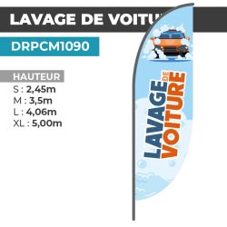 Drapeau LAVAGE DE VOITURE