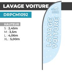 Drapeau LAVAGE VOITURE