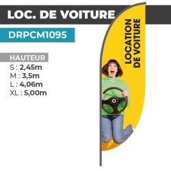 Drapeau LOC. DE VOITURE