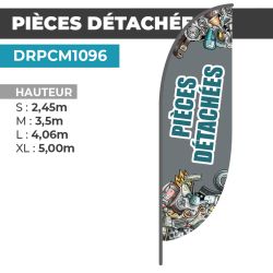 Drapeau PIÈCES DÉTACHÉES