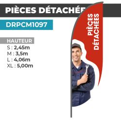 Drapeau PIÈCES DÉTACHÉES