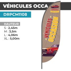 Drapeau VÉHICULES D'OCCASIONS