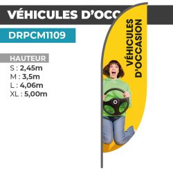 Drapeau VÉHICULES D'OCCASIONS