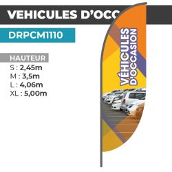 Drapeau VÉHICULES D'OCCASIONS