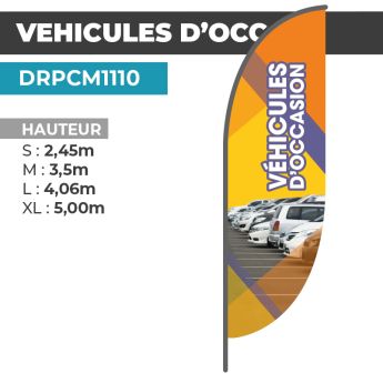 Drapeau VÉHICULES D'OCCASIONS