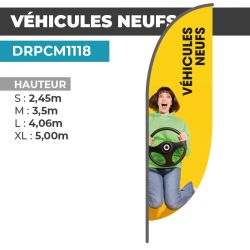Drapeau VÉHICULES NEUFS