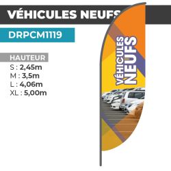 Drapeau VÉHICULES NEUFS
