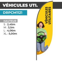 Drapeau VÉHICULES UTILITAIRES