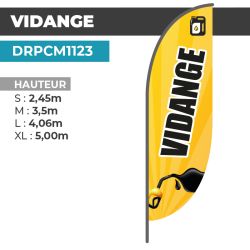Drapeau VIDANGE