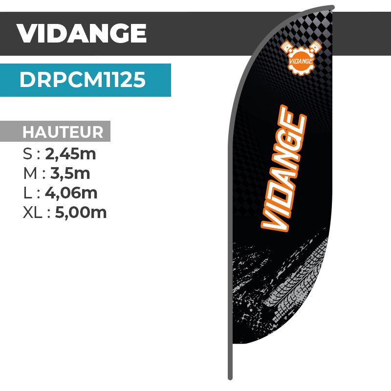 Drapeau VIDANGE