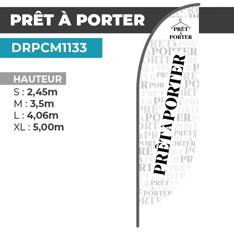 Drapeau PRÊT À PORTER