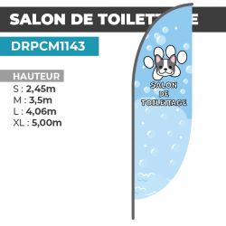 Drapeau SALON DE TOILETTAGE
