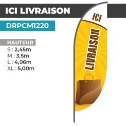 Drapeau ICI LIVRAISON