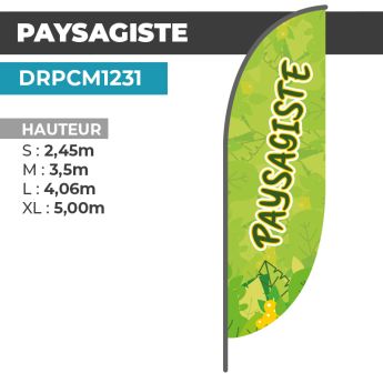 Drapeau PAYSAGISTE