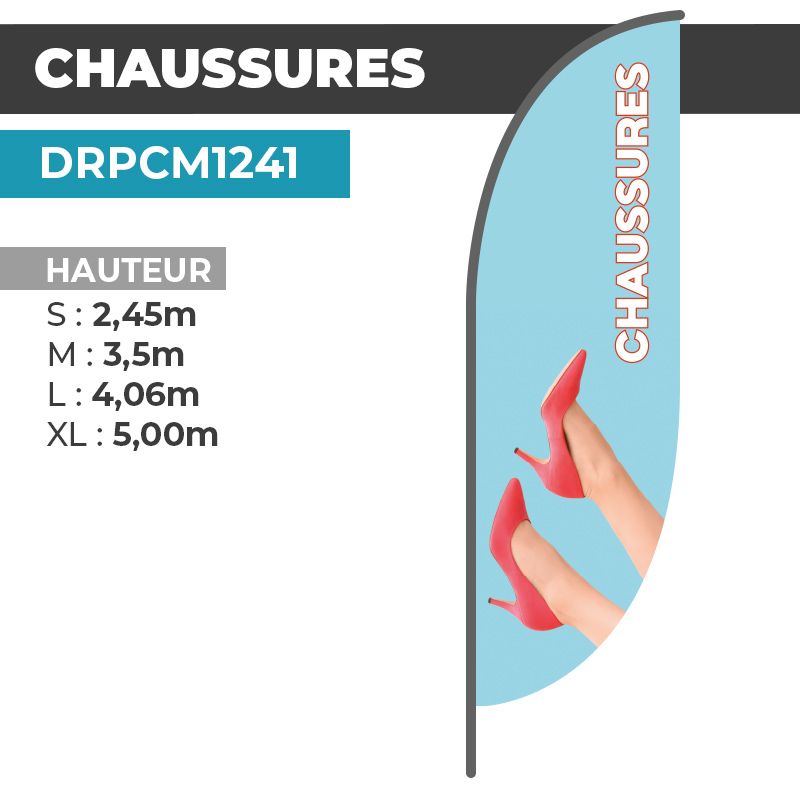Drapeau CHAUSSURES