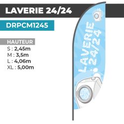 Drapeau LAVERIE 24/24
