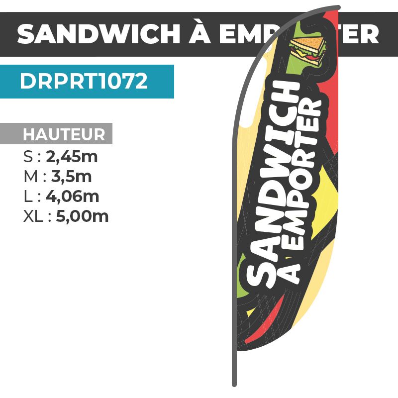 Drapeau SANDWICH À EMPORTER