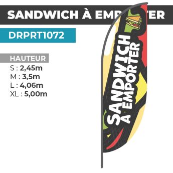 Drapeau SANDWICH À EMPORTER