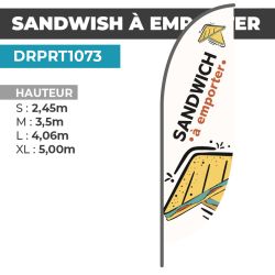 Drapeau SANDWICH À EMPORTER