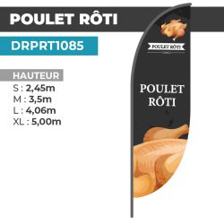 Drapeau POULET RÔTI