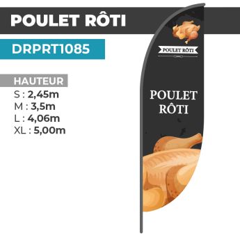 Drapeau POULET RÔTI