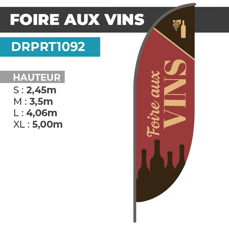 Drapeau FOIRE AUX VINS