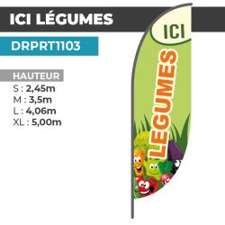 Drapeau ICI LÉGUMES
