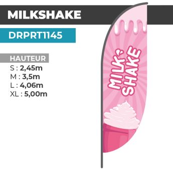 Drapeau MILKSHAKE