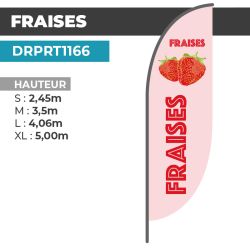 Drapeau FRAISES