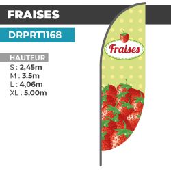 Drapeau FRAISES