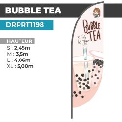 Drapeau BUBBLE TEA