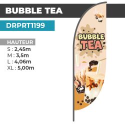 Drapeau BUBBLE TEA