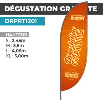 Drapeau DÉGUSTATION GRATUITE