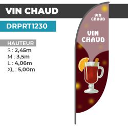 Drapeau VIN CHAUD