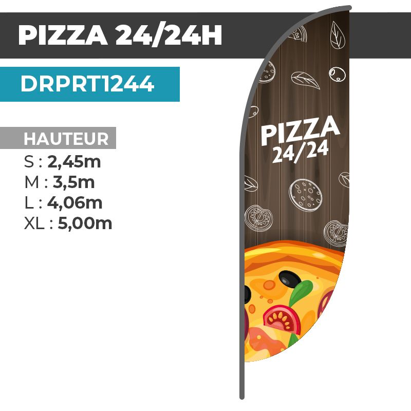 Drapeau PIZZA 24/24