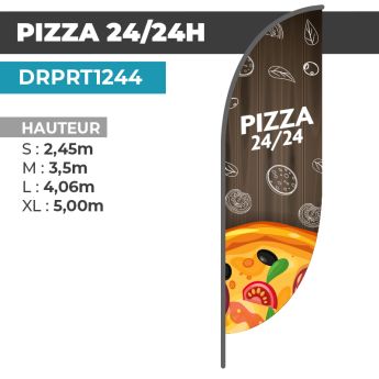 Drapeau PIZZA 24/24