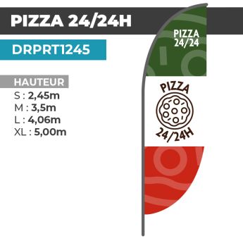 Drapeau PIZZA 24/24