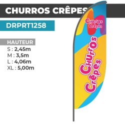 Drapeau CHURROS ET CRÊPES