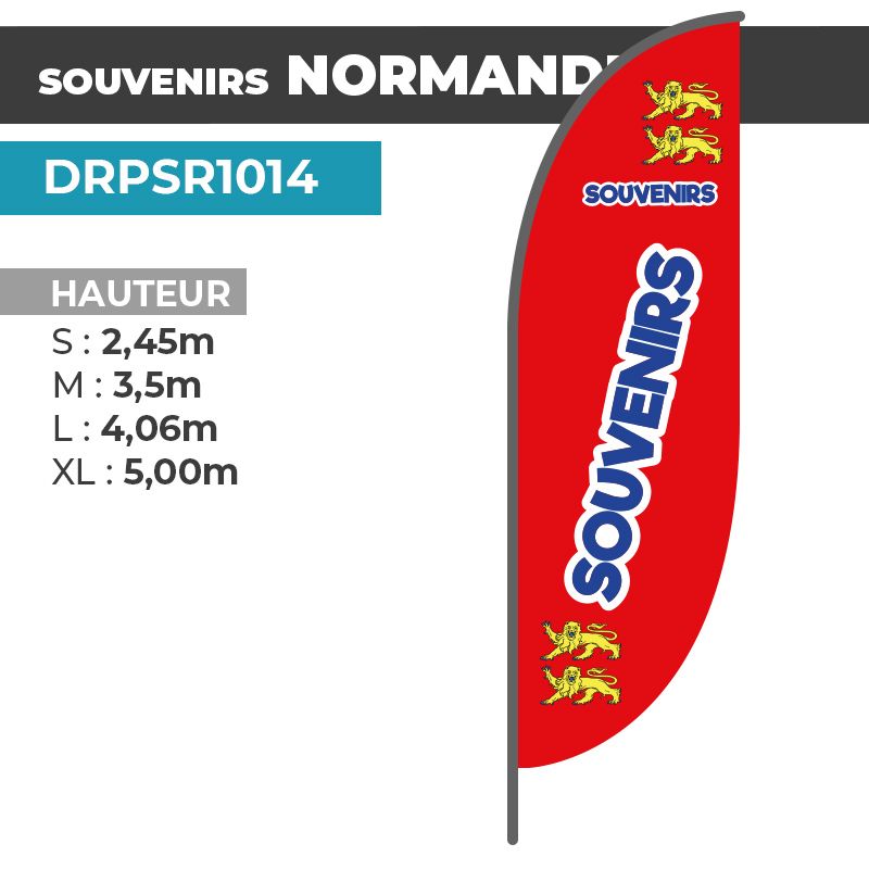 Oriflamme Souvenirs NORMANDIE