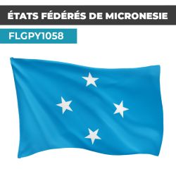 Drapeau ÉTATS FÉDÉRÉS DE MICRONESIE