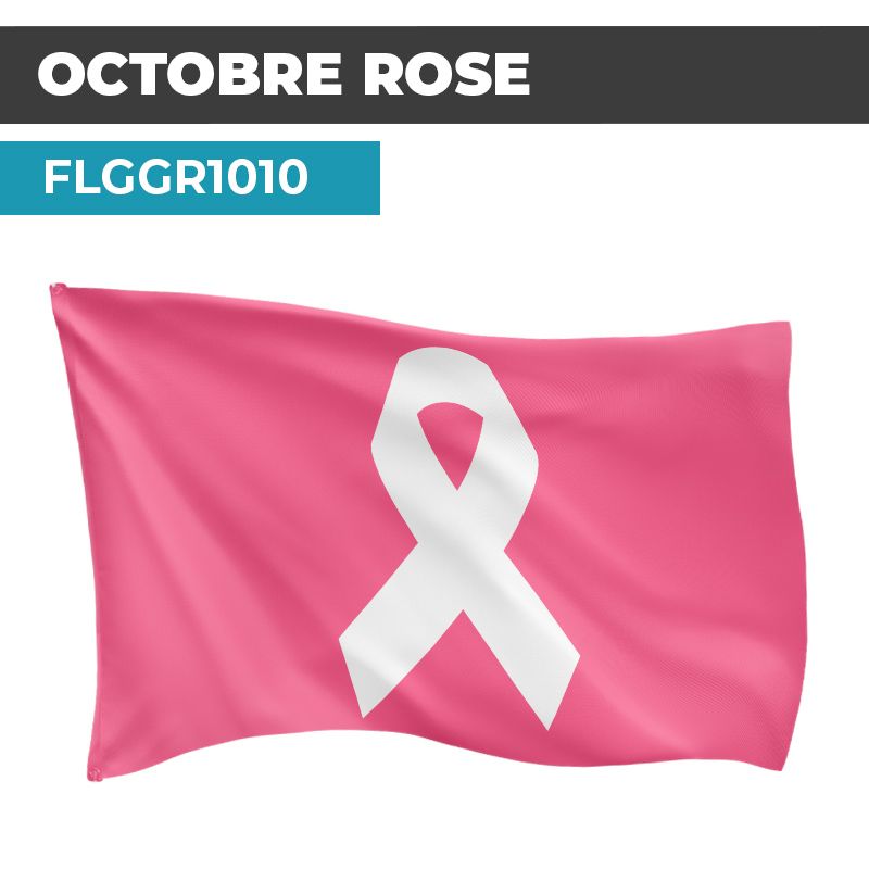 Drapeau OCTOBRE ROSE