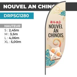 Drapeau NOUVEL AN CHINOIS