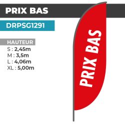 Drapeau PRIX BAS